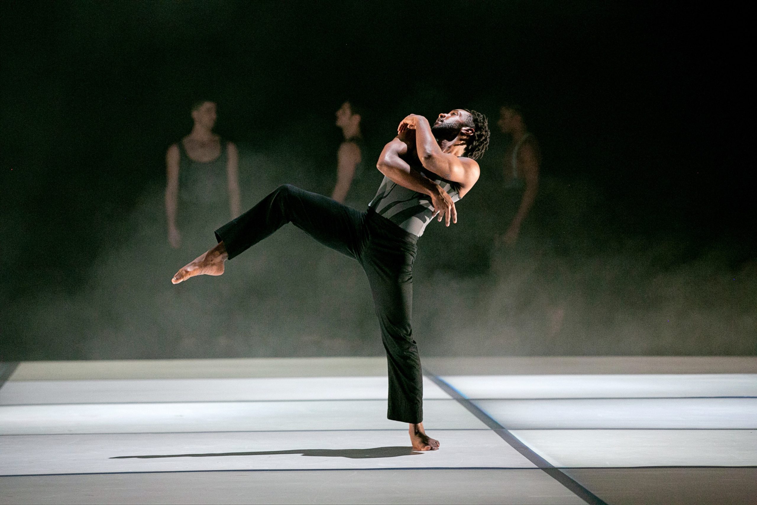 male dancer on stage